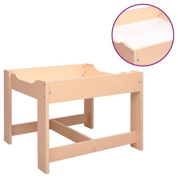 Kindertische und -stühle N( 3er Set) Braun