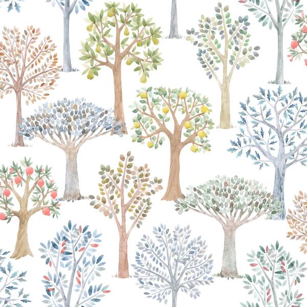 Tapete 641112 Blau