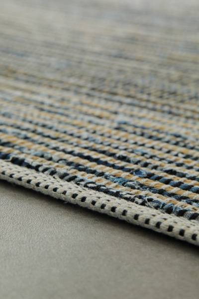 Kelim Teppich Denim Feels 80 x 150 cm