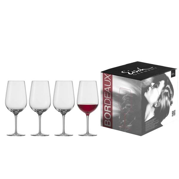 Bordeauxgläser Vinezza 4er Set Kristallglas - 1 x 24 x 1 cm
