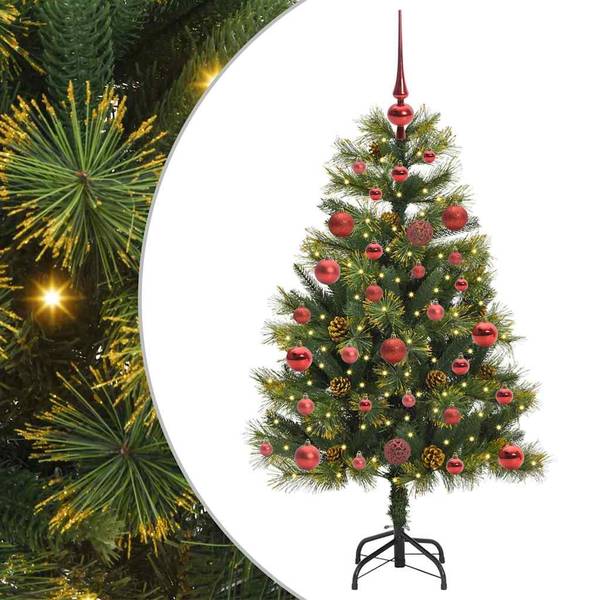 Künstlicher Weihnachtsbaum 3030660-1 Grün - Rot - 75 x 120 x 75 cm