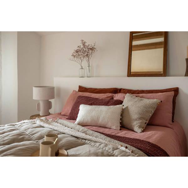 Bettbezug Linco Hellrosa - 240 x 220 cm