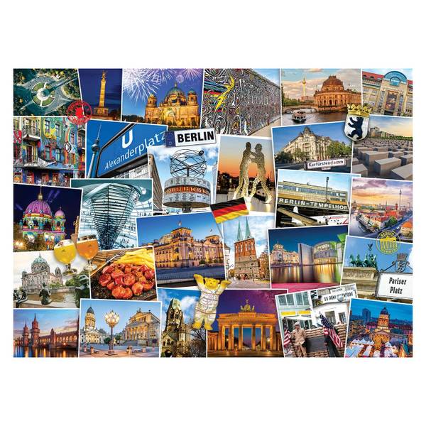 Puzzle Globetrotter Berlin Papier - 26 x 6 x 36 cm