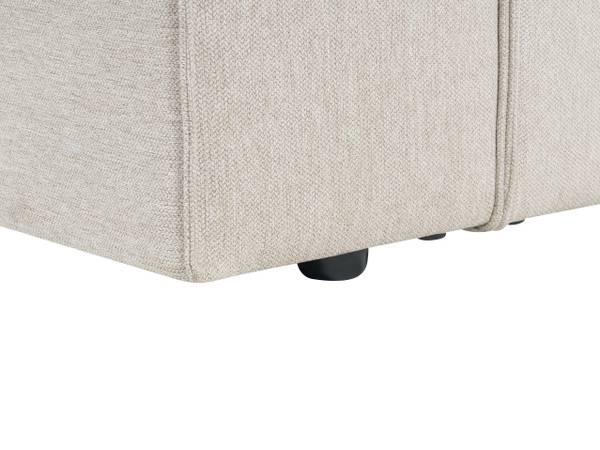 2-Sitzer Sofa VERNON Beige - Textil - 236 x 68 x 175 cm