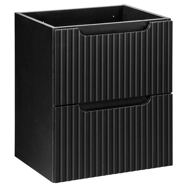 Waschtisch NEWPORT-56-98 Schwarz - Holzwerkstoff - 51 x 59 x 40 cm