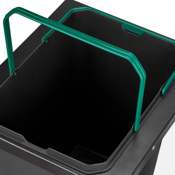 Recyclingbehälter 8966023 Recycle Grau - Metall - 31 x 50 x 42 cm