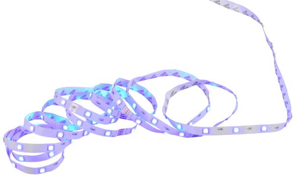 LED-Strip LICHTI2 Weiß - Metall - Kunststoff - 1 x 1 x 1 cm
