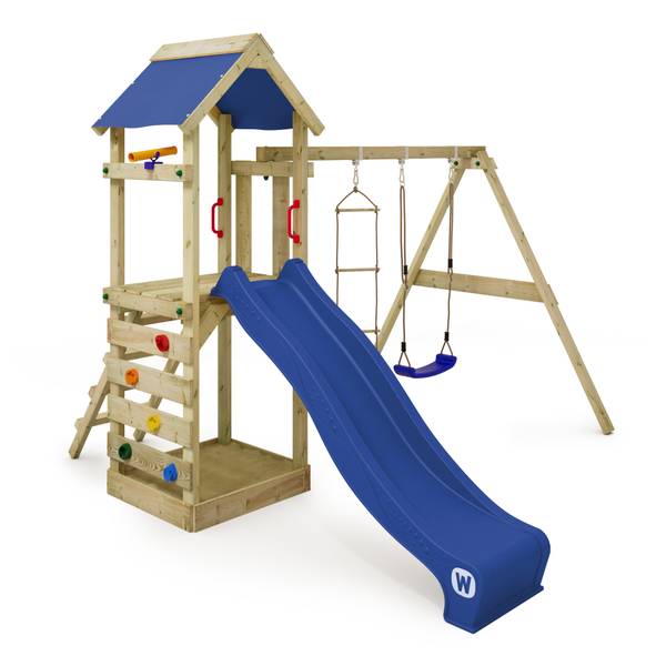 Spielturm FreeFlyer Blau