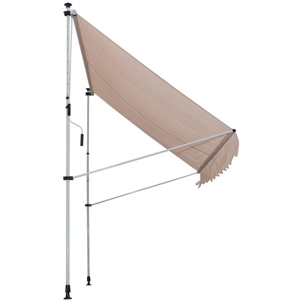 Markise 840-182CW Weiß - Kunststoff - 150 x 280 x 200 cm