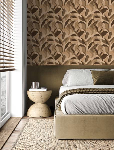 Tapete 348064 Braun - Papier - 50 x 900 x 900 cm