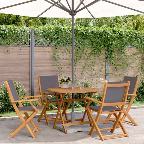 Garten Essgruppe 3038333-2 (5-teilig) Anthrazit