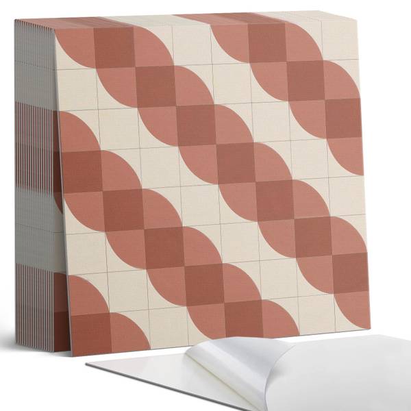 Vinylfliese WellenGeom 20er-Set 20 x 20 cm
