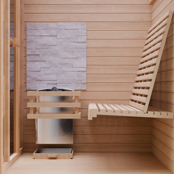Finnische Sauna MINTO 130 x 150 cm
