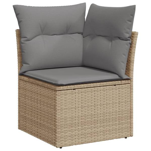 Garten-Lounge-Set 3034412-2 11-teilig Beige - Grau