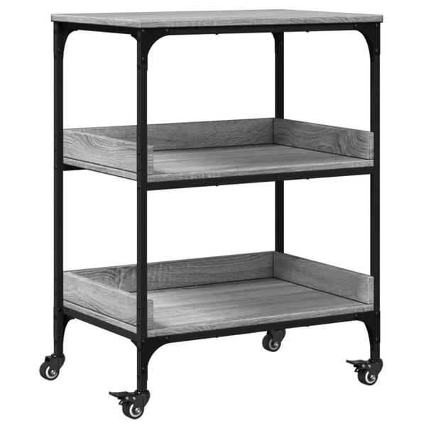 Servierwagen XT5347 Braun - Holzwerkstoff - 41 x 81 x 60 cm