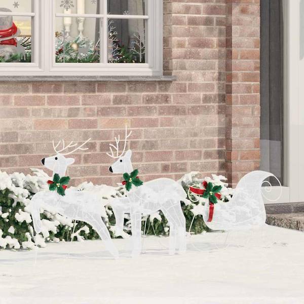 Weihnachtsfiguren 3049493-1 3er Set Weiß