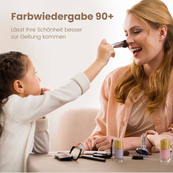EMKE Badspiegel mit Beleuchtung LM13DT Silber - Spiegelglas - 120 x 60 x 4 cm