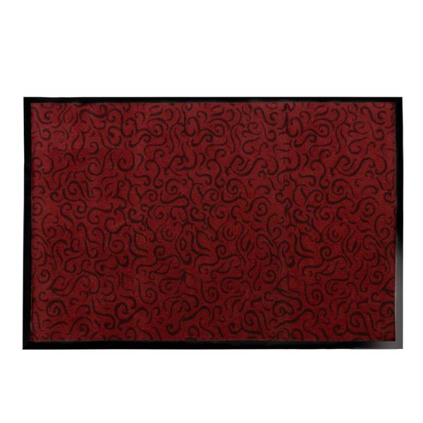 Schmutzfangmatte Samba Brasil Rot - Tiefe: 150 cm