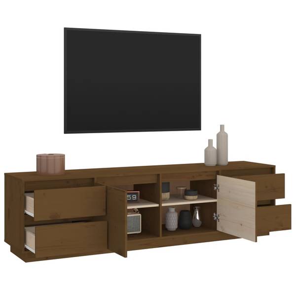 TV-Schrank 3017805 Pinie Honig Dekor