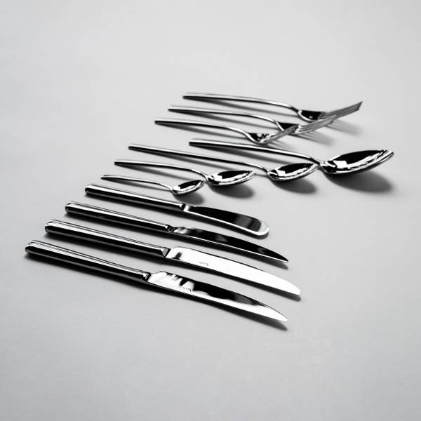 Tafelgabeln SU SERIES 6-er Set Silber - Metall