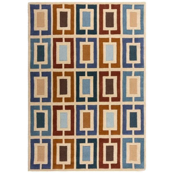 Tapis PICTO Bleu - 60 x 230 cm