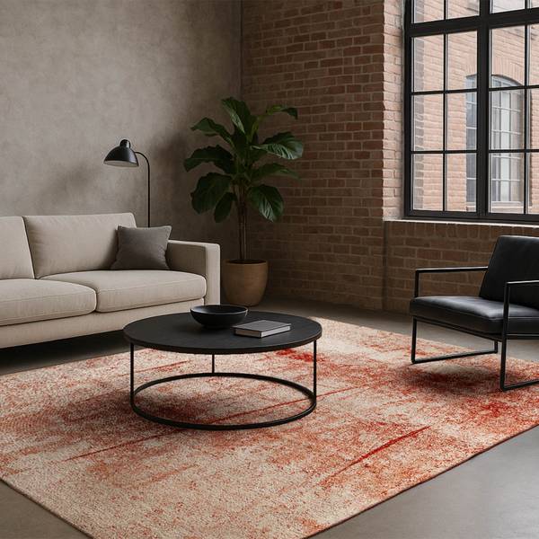 Flachgewebter Teppich Dorsoduro 140 x 200 cm