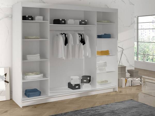 Kleiderschrank Derby 1 Weiß