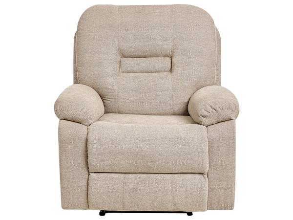 Zitgroep BERGEN 3-delig beige - zwart - bamboe - 73 x 101 x 73 cm