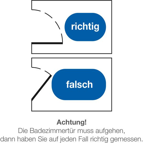 Duschvorlage halbrund 210866 Anthrazit