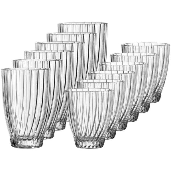 Trinkgläser-Set Samba 12-teilig Glas - 1 x 1 x 1 cm