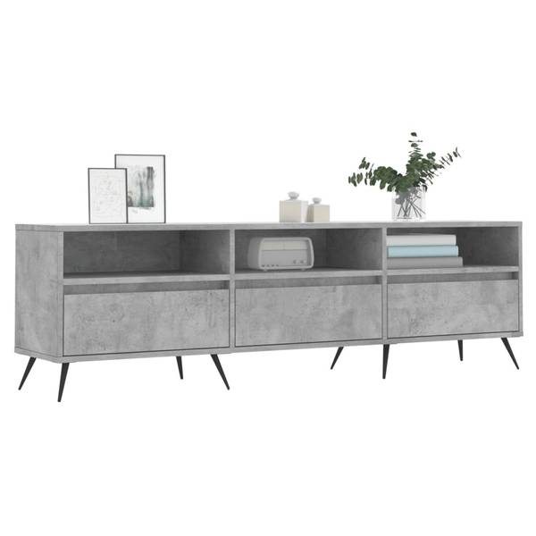 TV-Schrank D655 Steingrau