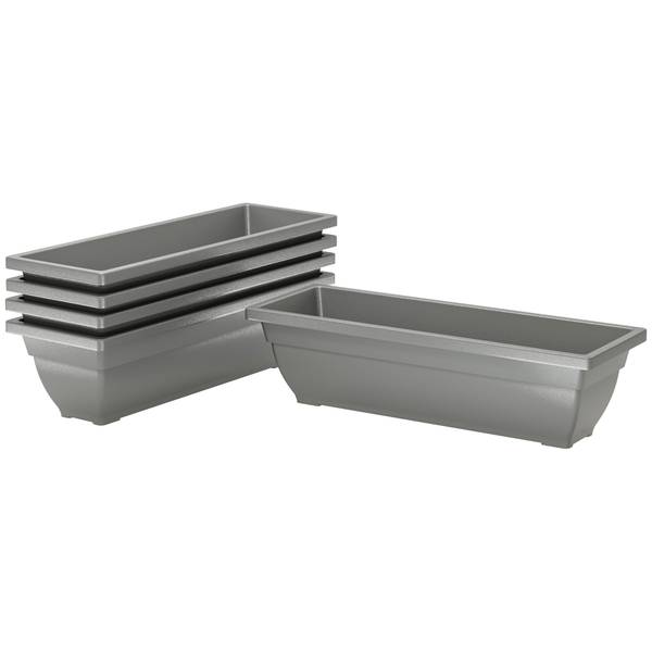 Pflanztöpfe 84H-256V00GY Grau - Kunststoff - 21 x 16 x 59 cm