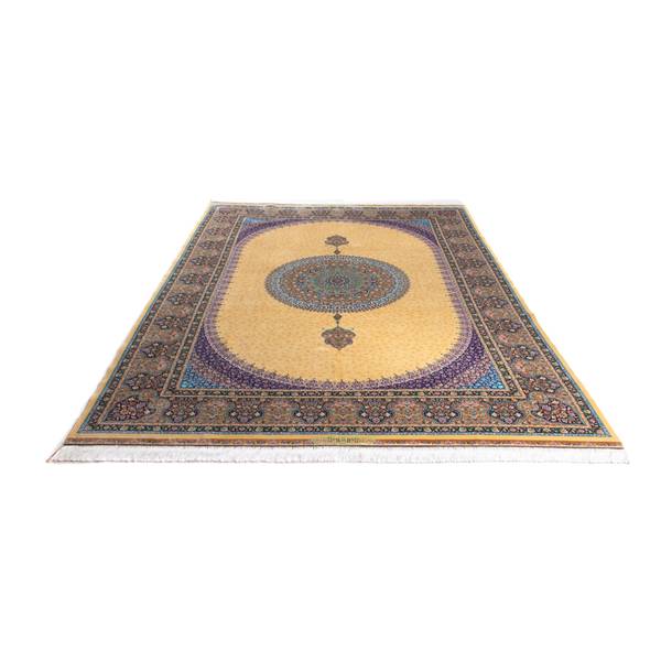 Orientteppich Oriental Gold - Viskose - 200 x 1 x 300 cm