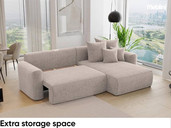 Ecksofa BALI L Beige