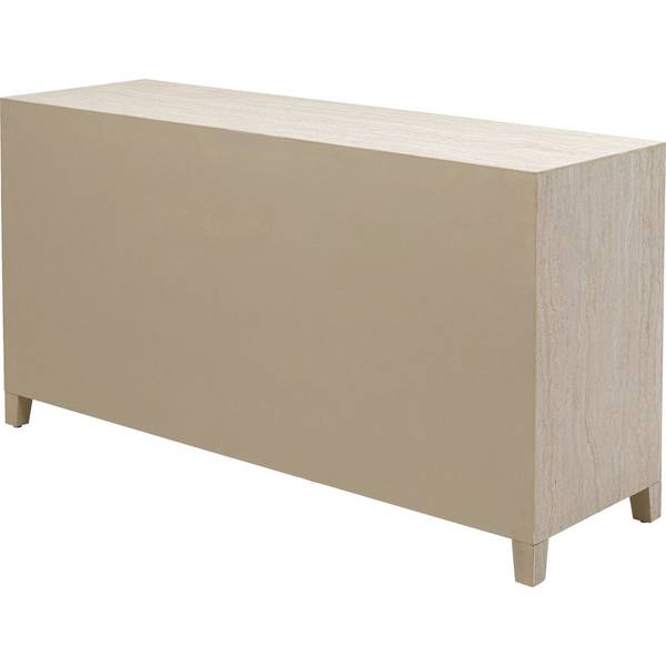 Sideboard Travertino Beige - Messing - 140 x 77 x 45 cm