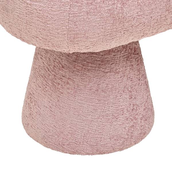 Sitzbank MONTY Pink - Holzwerkstoff - Textil - 98 x 40 x 37 cm