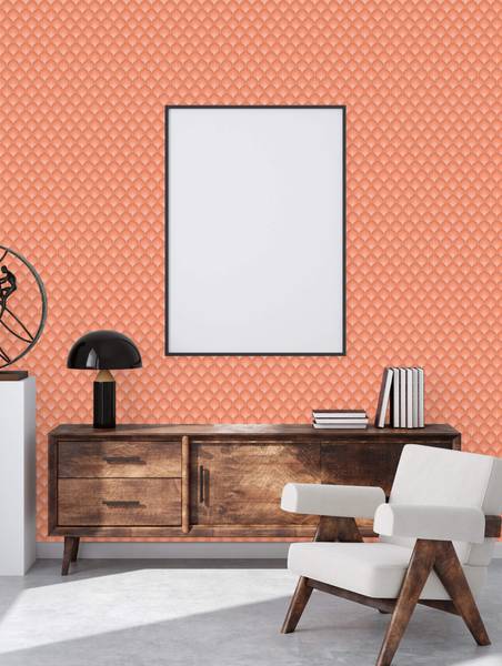 Vliestapete 395385-GU Orange - Kunststoff - 53 x 1 x 850 cm