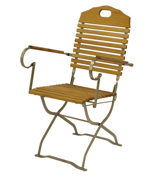 Kurgarten - Garnitur BAD TÖLZ 3-teilig Braun - Robinie - Stahl - 70 x 72 x 70 cm