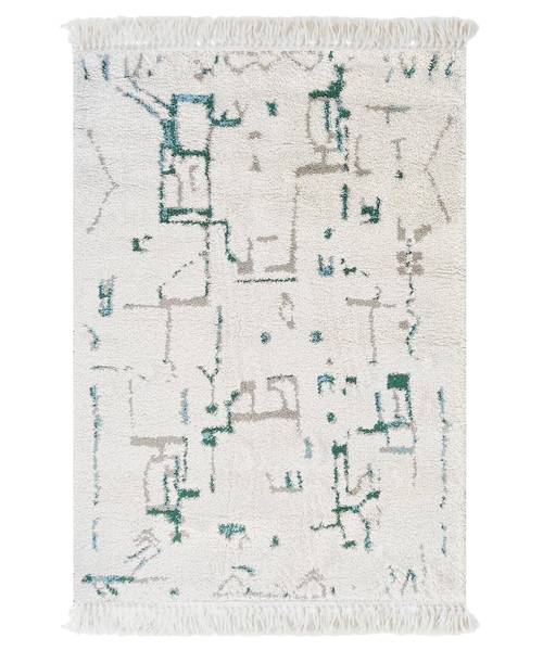 Teppich VOLUBILIS Blau - Textil - 120 x 170 x 120 cm