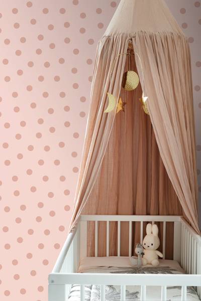 Tapete 139731 Pink - Fleece - 53 x 1005 x 53 cm