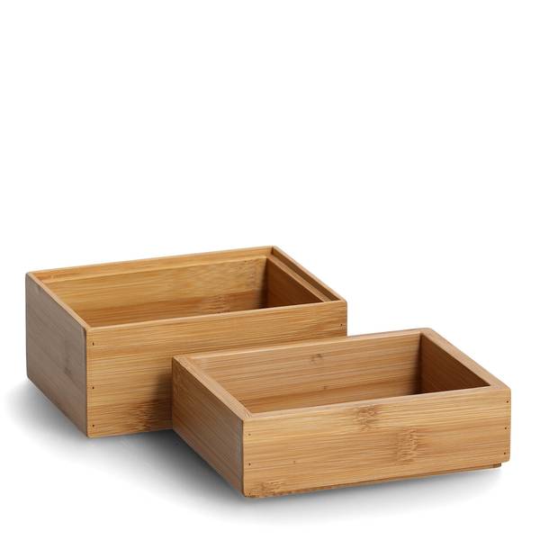 Ordnungsboxen-Set, 2-tlg., Bambus kaufen | home24