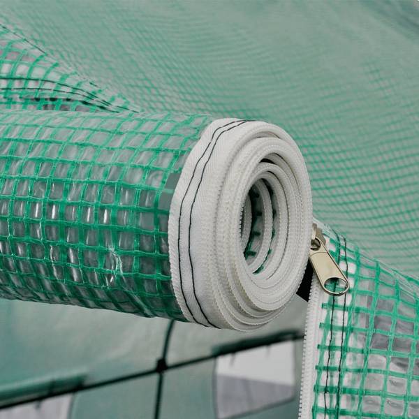 Polytunnel Kas 42911 groen - kunststof - 300 x 200 x 600 cm