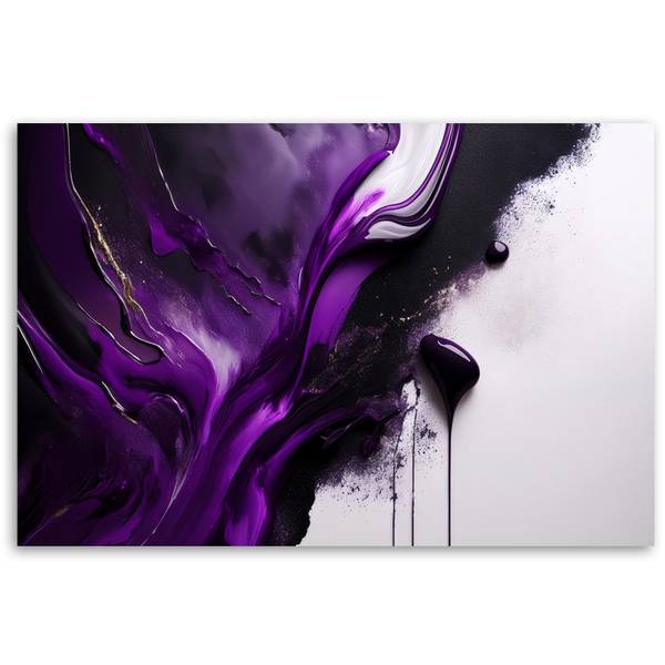 Canvas schilderij Abstract 60 x 40 cm