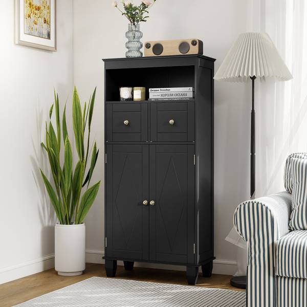 Badezimmerschrank VH34010 Schwarz