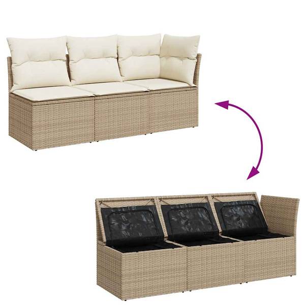 Gartensofa 3041960-6 Beige