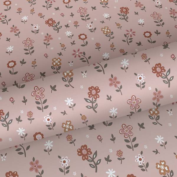 Tapete 139288 Pink - Fleece - 53 x 1005 x 53 cm
