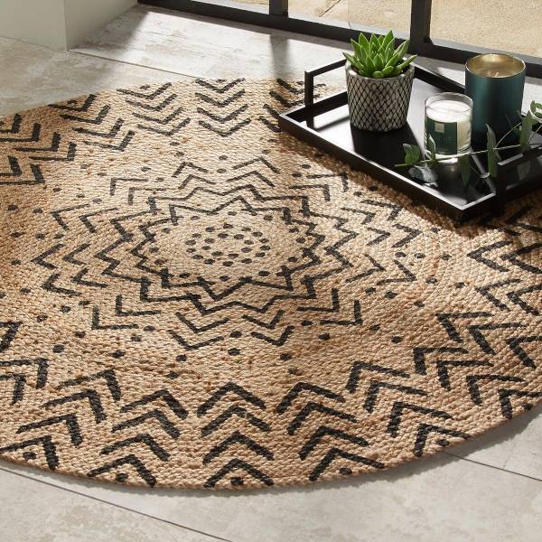 Teppich LIVIN Textil - 120 x 1 x 120 cm