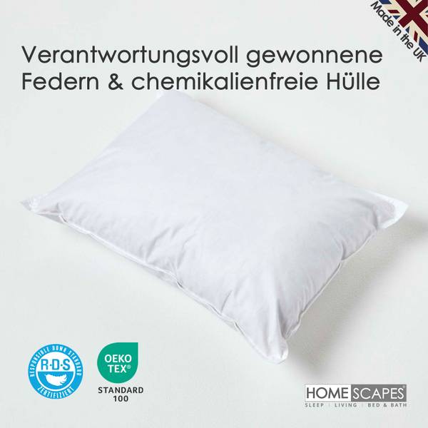 Kissenfüllung Federn 30 x 40 cm