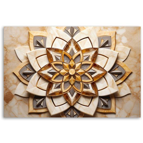 Tableau déco Mandala 60 x 40 cm