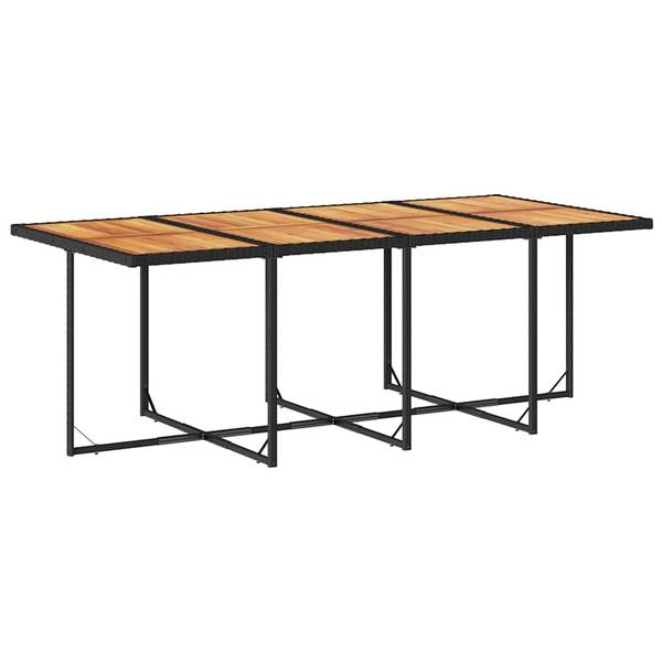 Garten Essgruppe 3033286-8 (13-teilig) Schwarz - Weiß - Stahl - 106 x 73 x 220 cm